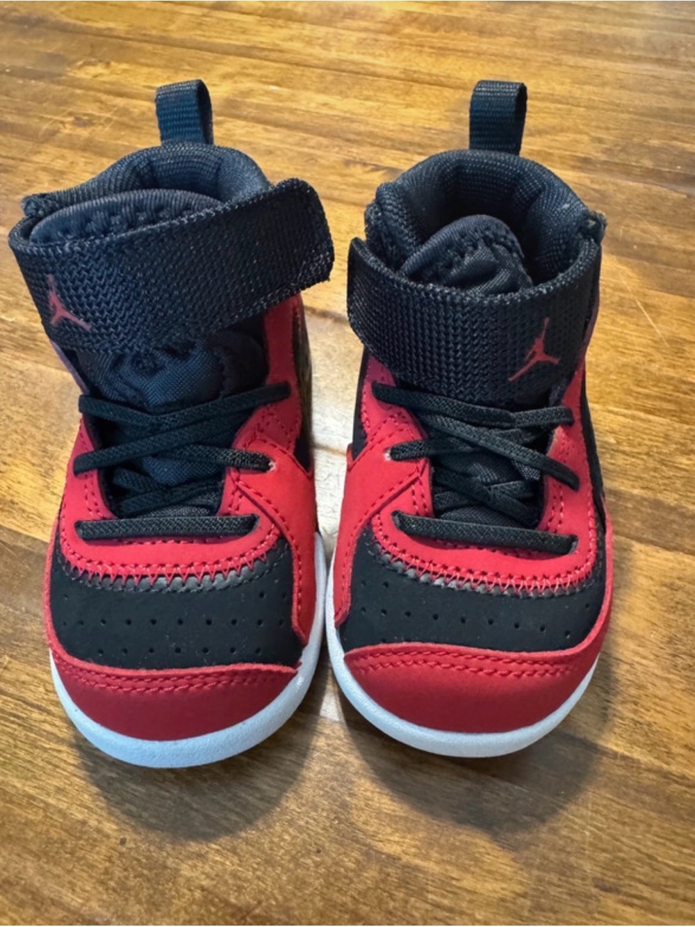 Jordan Stay Loyal 3 TD Toddler Shoes Red Black White Size 6C